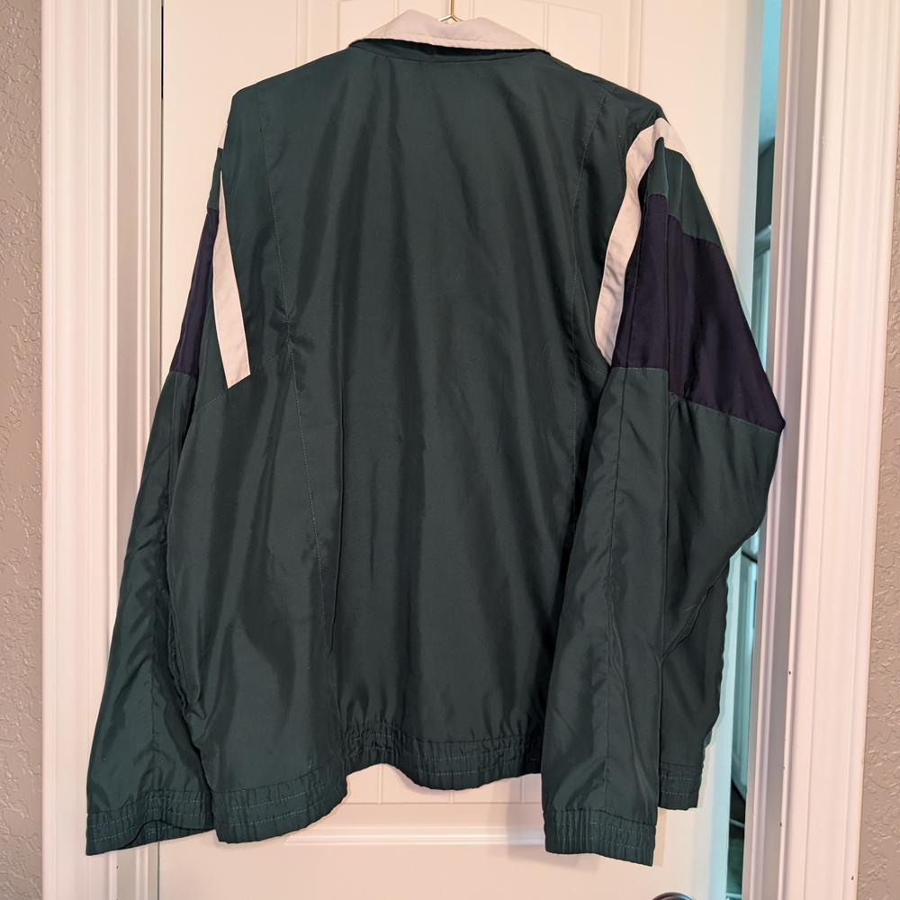 Vintage John Ashford Zip-front sport jacket with colorblock design, Size Medium - Picture 4 of 9